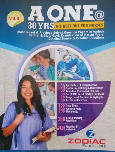 A ONE Rank File For Nurses | Set of 2 Volumes | 2020 Edition The Best One For Nurses | Zodiac