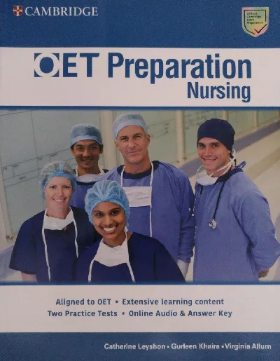 OET Preparation Nursing - Cambridge