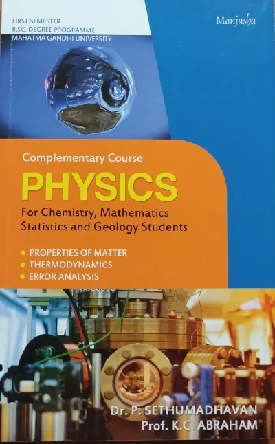 Physics (Complementary Course ) BSC Semester 1 M.G University  