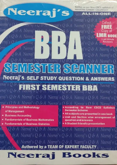 BBA Semester Scanner-1st sem-question bank