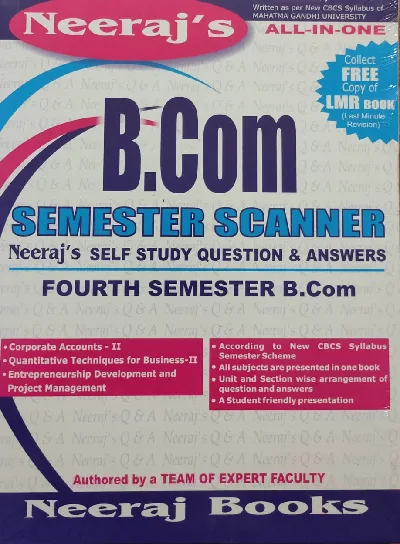 BCom Semester Scanner-4th sem-question bank