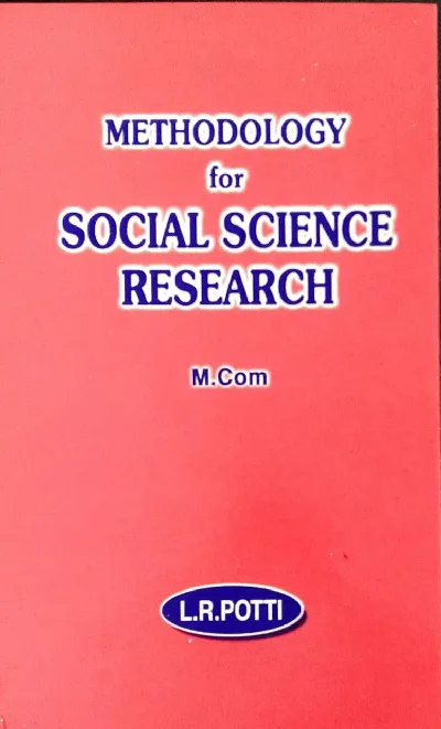 Methodology For Social Science Research  M.Com Semester 1  M.G University