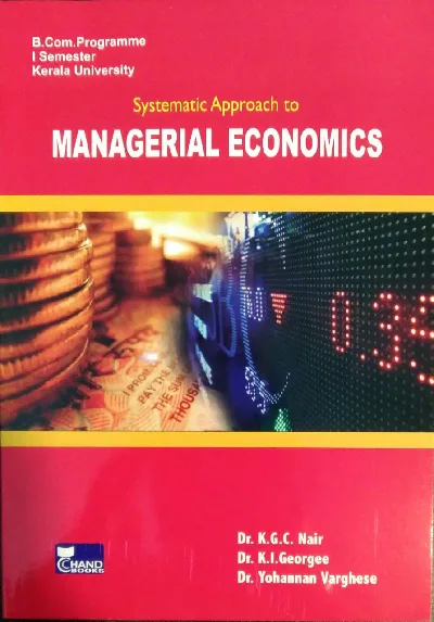 Managerial Economics  B.COM  Semester 1 Kerala University 