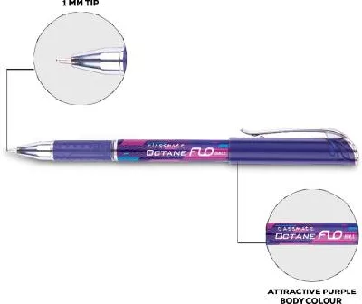 Classmate Octane Flo Ball Pen  (Pack of 11 Pens)
