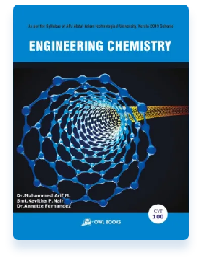 Engineering Chemistry  -For KTU 2019 Scheme | Dr Muhammad Arif M, Smt Kavitha P Nair, Dr Annette Fernandez