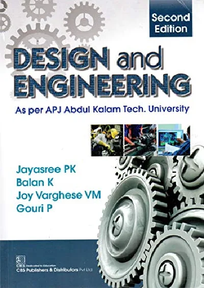 Design And Engineering (KTU) - Second Edition