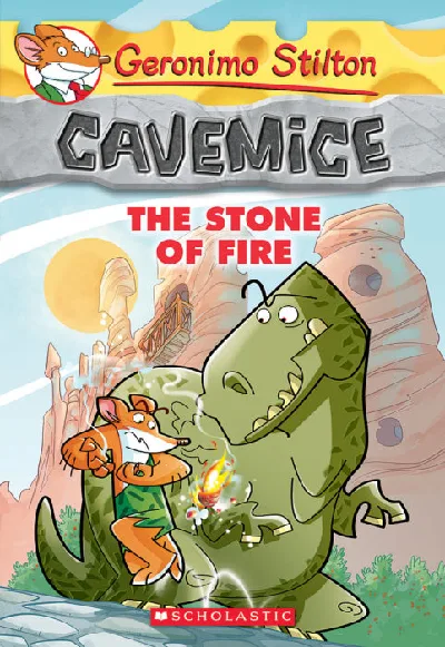 Geronimo Stilton : Cavemice - The Stone Of Fire (#1)