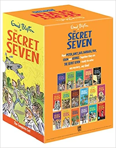 Enid Blyton : The Secret Seven - Full Series- Complete Boxset Of 17 Titles