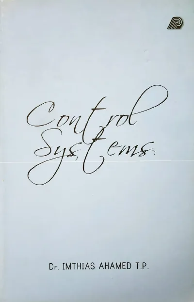 Control Systems - Dr. Imthias Ahamed T.P.