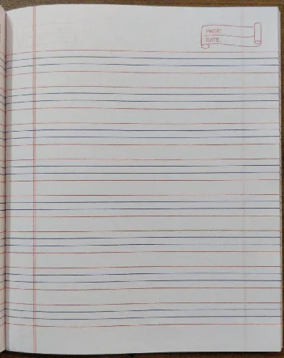 Carnet 4 line Gold Size (19*15.5) 172 pages notebook
