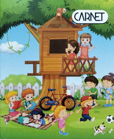 Carnet 4 line Gold Size (19*15.5) 172 pages notebook