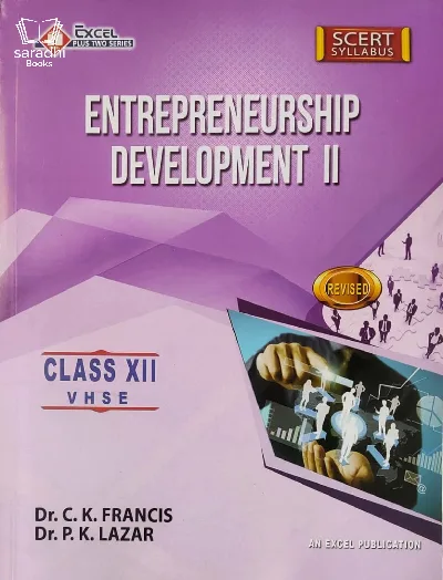 Plus Two Excel Entrepreneurship Development Reference Book (VHSE)