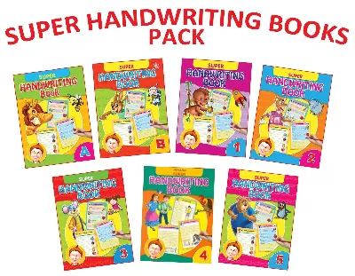 Super Handwriting Book Series Set Of All 7 Books