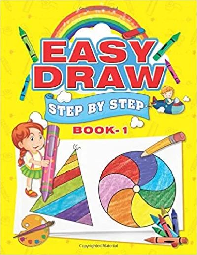 Easy Draw : Step By Step (Book 1)