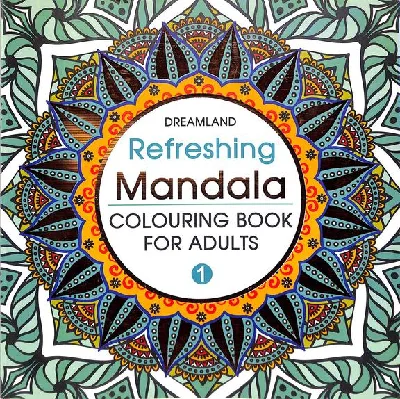 Refreshing Mandala : Colouring Book For Adults (Book 1)
