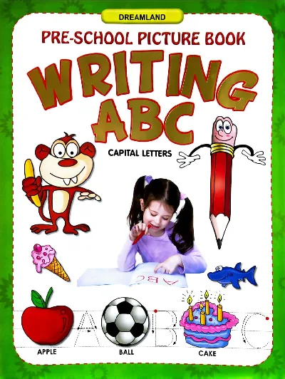 Pre-School Picture Book : Writing ABC (Capital Letters)