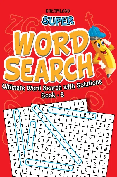 Super Word Search : Ultimate Word Search With Solutions (Book 8)