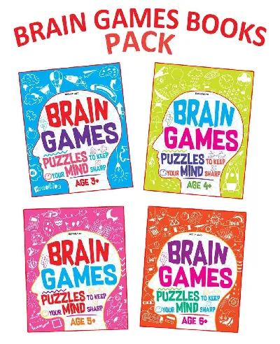 Brain Games Series Set Of All 4 Books