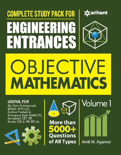 Arihant : Objective Mathematics For Engineering Entrances 2022 - Volume 1