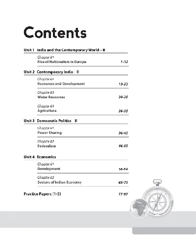 CBSE New Pattern : Social Science Class 10th (Term 1) Case Based MCQS
