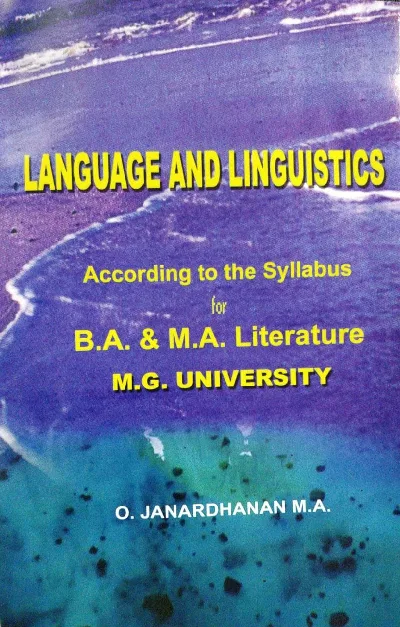 Language And Linguistics (Guide)  BA English Literature Semester 4 M.G University