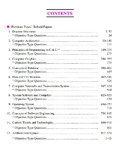 UGC NET/JRF/SET Computer Science and Applications (Based on Latest Revised Syllabus)