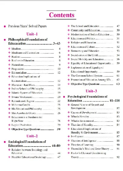 UGC-NET/JRF/SET Education (Paper II)