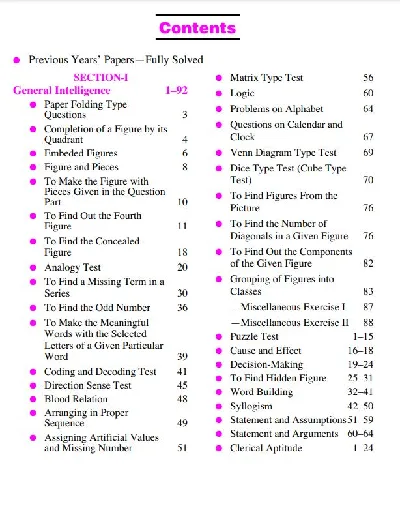 SSC Combined Graduate Level Examination (For Tier-I ) Including Previous Years' Solved Papers & Practice Papers