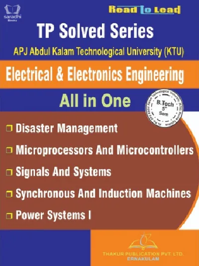 TP Solved Series -  Electrical & Electronics Engineering 5th Semester - KTU