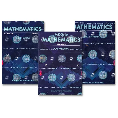 R D Sharma Mathematics for Class 11 (Set of 3 Vol.) - CBSE Examination 2023-24 - Latest Edition