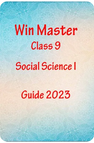 Class 9 Winmaster Social Science Guide 2023 - Kerala State Syllabus Guide for Mobile/Tab Reading