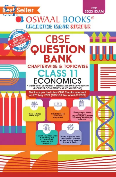 Plus One | Oswaal Economics | Chapterwise & Topicwise Question Bank For CBSE Students | For 2023 Exam