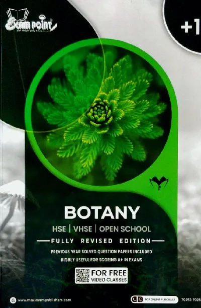 Exam Point Plus One Botany Kerala Syllabus ( HSE , VHSE , Open School)