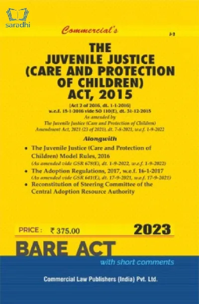 Juvenile Justice (Care & Protection of Children) Act, 2015 along with Rules & Regulations | Bare Act 2023