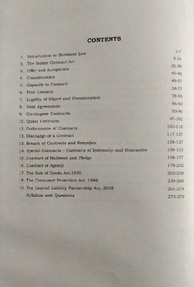 Business Regulations | B Com Semester 3 | Calicut University