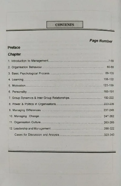 Management Theory and Organisational Behaviour | M Com Semester 1 | Calicut University