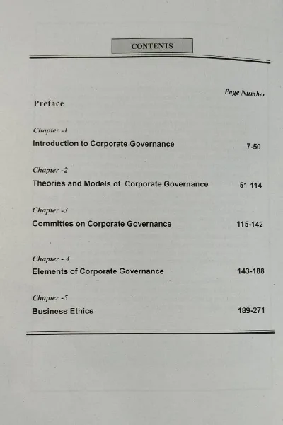 Corporate Governance and Business Ethics | M Com Semester 1 | Calicut University