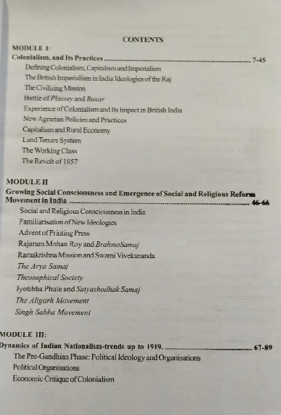 Indian History 3 The Making of Modern India | BA History Semester 5 | Calicut University
