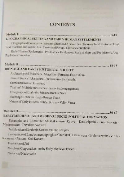 Kerala History 1 State and Society In Pre-modern Kerala | BA History Semester 5 | Calicut University