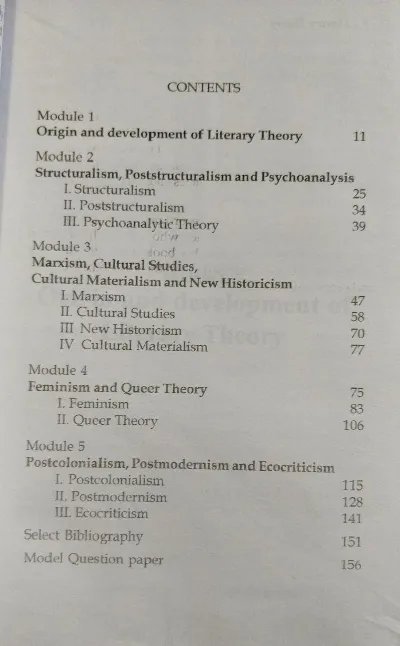 Literary Theory | BA English Language and Literature Semester 5 | Calicut University