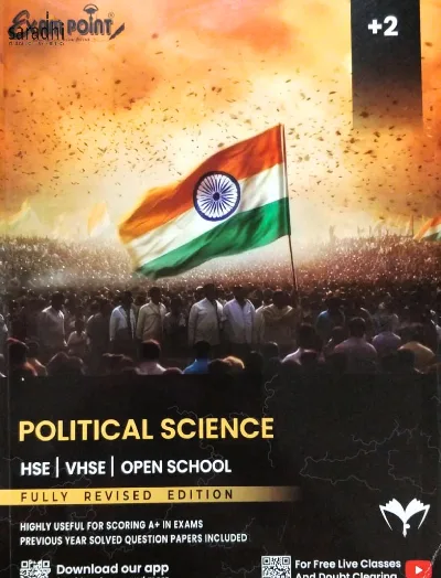 Plus Two Exam Point Political Science Kerala State Syllabus Class 12 (HSE , VHSE , CBSE, Open School)