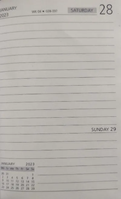 Executive Diary 2023 | Ruled 17 x 11.5 cm