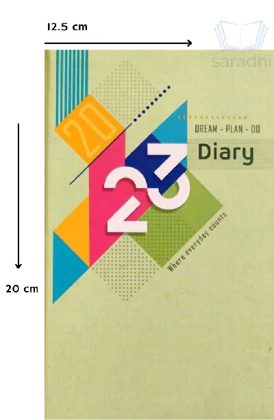  Executive Diary 2023 | Ruled 20 x 12.5 cm