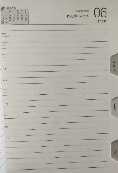 Executive Diary 2023 | Ruled 21.5 x 15 cm
