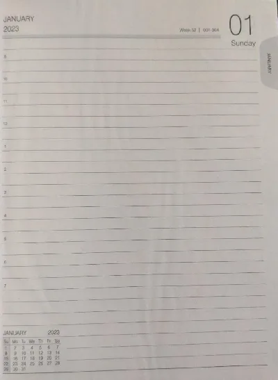 Executive Diary 2023 | Ruled 23 x 17.5 cm 