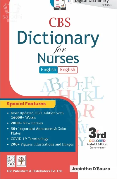 CBS Dictionary for Nurses (English-English) 3rd Hybrid Edition