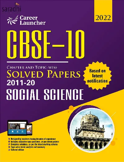 CBSE Class 10 Social Science Chapter wise Solved Papers 2011-20 | GK Publications
