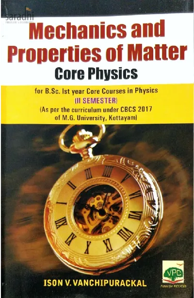 Mechanics and Properties of Matter Core Physics | BSc 1st year Core Courses in Physics Semester 2 | MG University