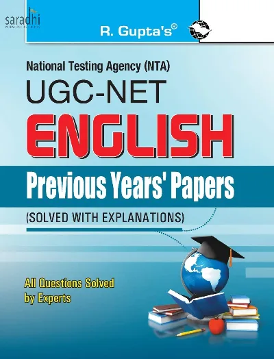 NTA-UGC-NET/JRF: English (Paper I & Paper II) Previous Years' Papers (Solved) | R Gupta's