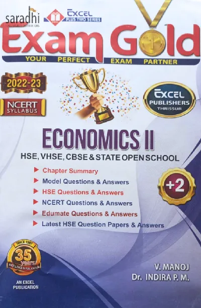 Plus Two Exam Gold Economics | HSE, VHSE, CBSE & State Open School 